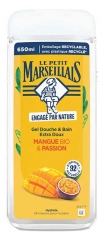 Gel de Duche & Banho Extra Suave Manga Bio & Paix&atilde;o 650 ml de Le Petit Marseillais