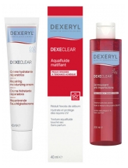 Dexeryl Dexeclear Feuchtigkeitsspendende Mattierende Routine