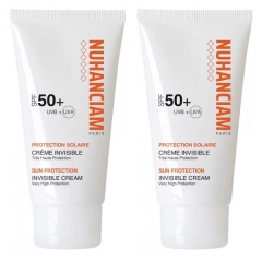 Nuhanciam Cr&egrave;me Invisible SPF50+ Lot de 2 x 50 ml