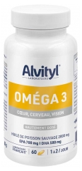 Alvityl Omēga 3 60 kapsulas