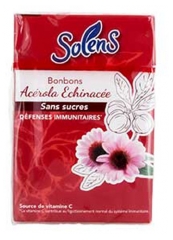 Solens Sukkerfrie Bolsjer med Acerola og Echinacea 50 g