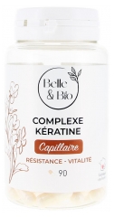 Belle &amp; Bio Plaukų Keratino Kompleksas 90 Kapsulių