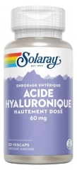 Solaray Highly Dosed Hyaluronic Acid 30 Vegetable Gel-Caps