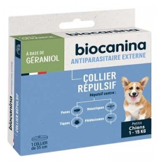 Biocanina atbaido&scaron;ā kakla siksna suņiem no 1 līdz 15 kg