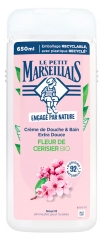 Le Petit Marseillais Cr&egrave;me de Douche &amp; Bain Extra Douce Fleur de Cerisier Bio 650 ml