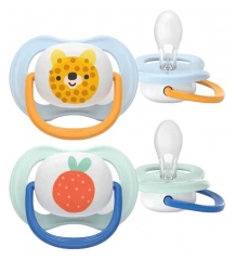 Avent Ultra Air Happy 2 Sucettes Orthodontiques 0-6 Mois