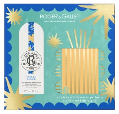 Roger &amp; Gallet Vanille Soleil Osvěžuj&iacute;c&iacute; toaletn&iacute; voda 100 ml + D&aacute;rek difuz&eacute;r