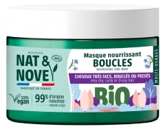 Nat&Nove Bio NAT&NOVE BIO N&auml;rande Mask Certifierad Ekologisk f&ouml;r mycket torrt, lockigt eller krusigt h&aring;r 300ml