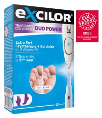 Excilor Traitement des Verrues Duo Power