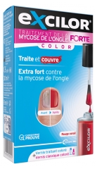 Excilor Excilor Forte Traitement Mycose de l'Ongle Color&eacute; + Vernis Classique Color&eacute; 30 ml