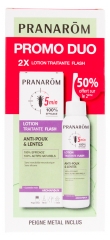 Pranar&ocirc;m Aromapoux Flash losjon za odstranjevanje u&scaron;i in gnid, pakiranje 2 x 100 ml