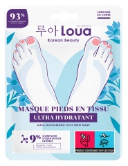 Loua Ultra-Fugtgivende Stofmaske til F&oslash;dder 1 Par 16 ml