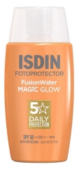 Isdin Fotoprotector Fusion Water Magic Glow Cr&egrave;me Solaire SPF50 50 ml