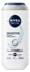Gel de Duș 3&icirc;n1 Corp Față și Păr Nivea Men Sensitive 250 ml