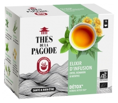 Herbaty Pagoda Infusion D&eacute;tox du Levant Bio 18 Saszetek