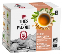 Ceaiurile Pagode Infuzie Elixir de Infuzie Bio 18 Plicuri