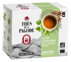 Th&eacute;s de la Pagode Yin & Yang Digest Infusion Organic 18 Sachets