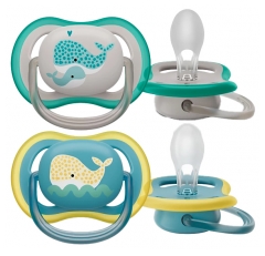 Avent Ultra Air 2 Chupetes Ortondóticos 18 Meses y +