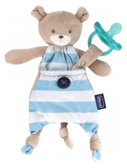 Chicco Pli&scaron;asta igrača za pritrditev dude Pocket Friend 0 mesecev in več
