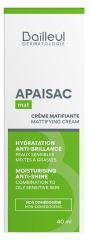 Apaisac Biorga Mattifying Mate Cream 40ml