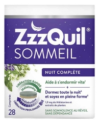 ZzzQuil Sommeil Nuit Compl&egrave;te 28 Comprim&eacute;s