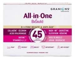 Granions All-In-One Beaut&eacute; &amp; Anti-&Acirc;ge 60 Comprim&eacute;s S&eacute;cables