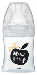 Dodie Skleněn&aacute; l&aacute;hev Sensation+ 150 ml Průtok 1 0-6 Měs&iacute;ců