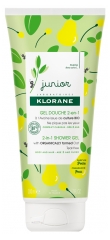 Klorane Junior 2v1 Gel za prhanje za telo in lase 200 ml