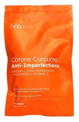 S&eacute;fia Cotons Curcuma Anti-Imperfections Recharge 30 Cotons