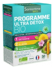 Santarome Organic Ultra Detox Program 30 Ampułek