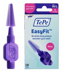 TePe EasyFit Interdentalb&uuml;rsten 6 St&uuml;ck