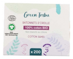 Green Tribu Cotton Buds 200 Units