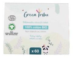 Green Tribu Vauvan Turvavanupuikot 60 kpl