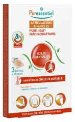 Puressentiel Articulations Parches Calentadores con 14 Aceites Esenciales 3 Parches