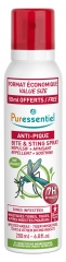 Puressentiel Antipicaduras Spray Repelente + Calmante 7H Zonas Infestadas 200 ml de los cuales 50 ml de Regalo