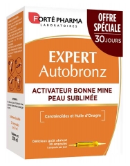 Fort&eacute; Pharma Expert AutoBronz 30 Ampoules