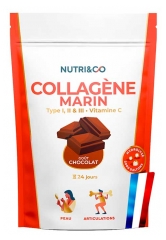 Nutri&Co Marint Kollagen Typ I & II Kakaosmak 240 g