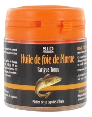 S.I.D Nutrition Olio di Fegato di Merluzzo Tonus Fatigue 30 Capsule