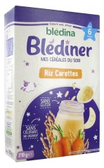 Bl&eacute;dina Bl&eacute;dina Abend Getreide Reis M&ouml;hren von 6 bis 36 Monaten 210 g