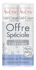Av&egrave;ne Cold Cream N&auml;hrender Lippenstift Packung von 2 x 4 g