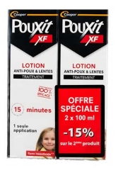 Pouxit Lotion K&auml;sittely T&auml;it &amp; Tikut Vastaan 2 x 100 ml
