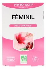 Fyto-Aktiivi Feminiini Virtsatiet Luomu 20 Tikkua