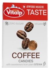 Vitalp Balas Sem A&ccedil;&uacute;car Caf&eacute; 25 g