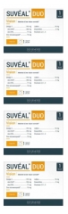 Densmore Suv&eacute;al Capsules Duo Concentrated 4 x 30 Capsules