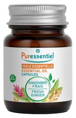 Puressentiel &Oacute;leo Essencial Gengibre Fresco (Zingiber officinale) Bio 60 C&aacute;psulas