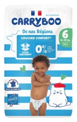 Carryboo De Nos R&eacute;gions 34 Windeln Gr&ouml;&szlig;e 6 (16-30 kg)