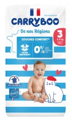 Carryboo De Nos R&eacute;gions 50 Windeln Gr&ouml;&szlig;e 3 (4-9 kg)