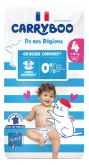 Carryboo De Nos R&eacute;gions 44 Windeln Gr&ouml;&szlig;e 4 (7-18 kg)