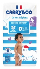 Carryboo De Nos R&eacute;gions 42 Windeln Gr&ouml;&szlig;e 4+ (9-20 kg)