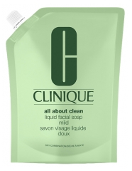 Clinique Savon Visage Liquide Doux Peau S&egrave;che &agrave; Mixte Recharge 400 ml
